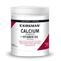 Kirkman Calcium with Vitamin D3 Powder – Unflavored, Hypoallergenic, Gluten & Casein Free | 454 g (16 oz)