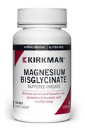 Kirkman - Magnesium Bisglycinate Buffered Chelate - 180 Capsules | Relaxes Nerves & Muscles, Restful Sleep, Hypoallergenic