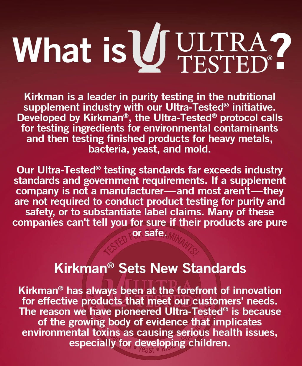 Kirkman Super Nu-Thera Multivitamin Teen & Adult – Mood Support