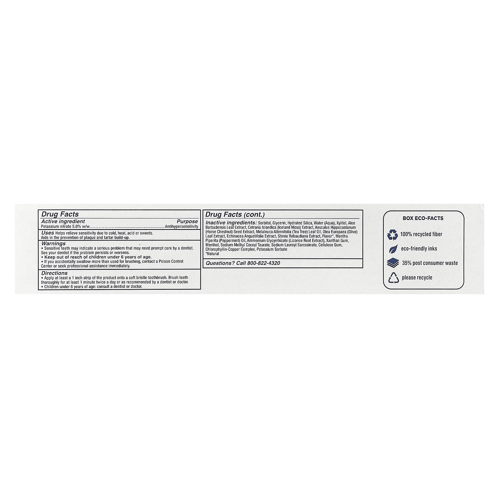 Kiss My Face Sensitive Citrus Mint Gel Toothpaste – SLS Free, Fluoride Free, 4.5 oz