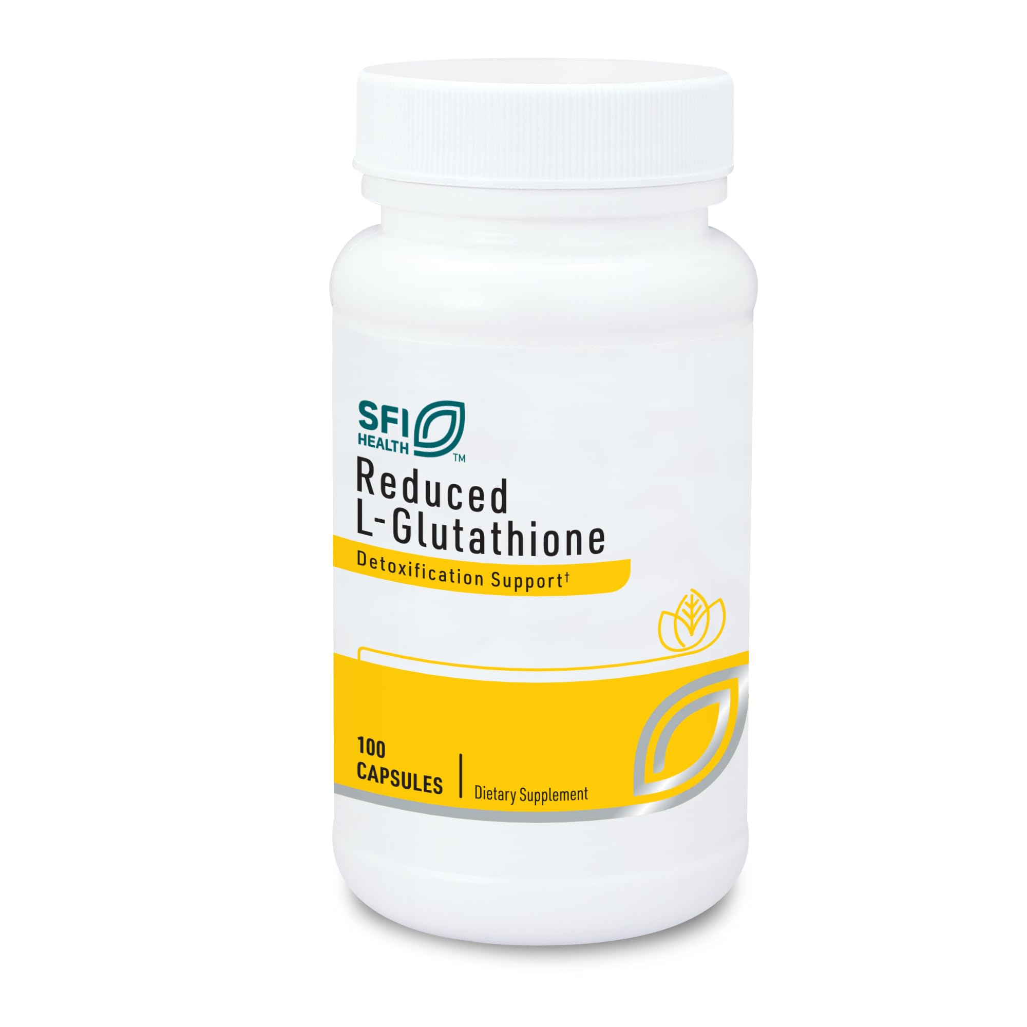 Klaire Labs SFI Health Reduced L-Glutathione 150mg – Antioxidant Support (100 Capsules)