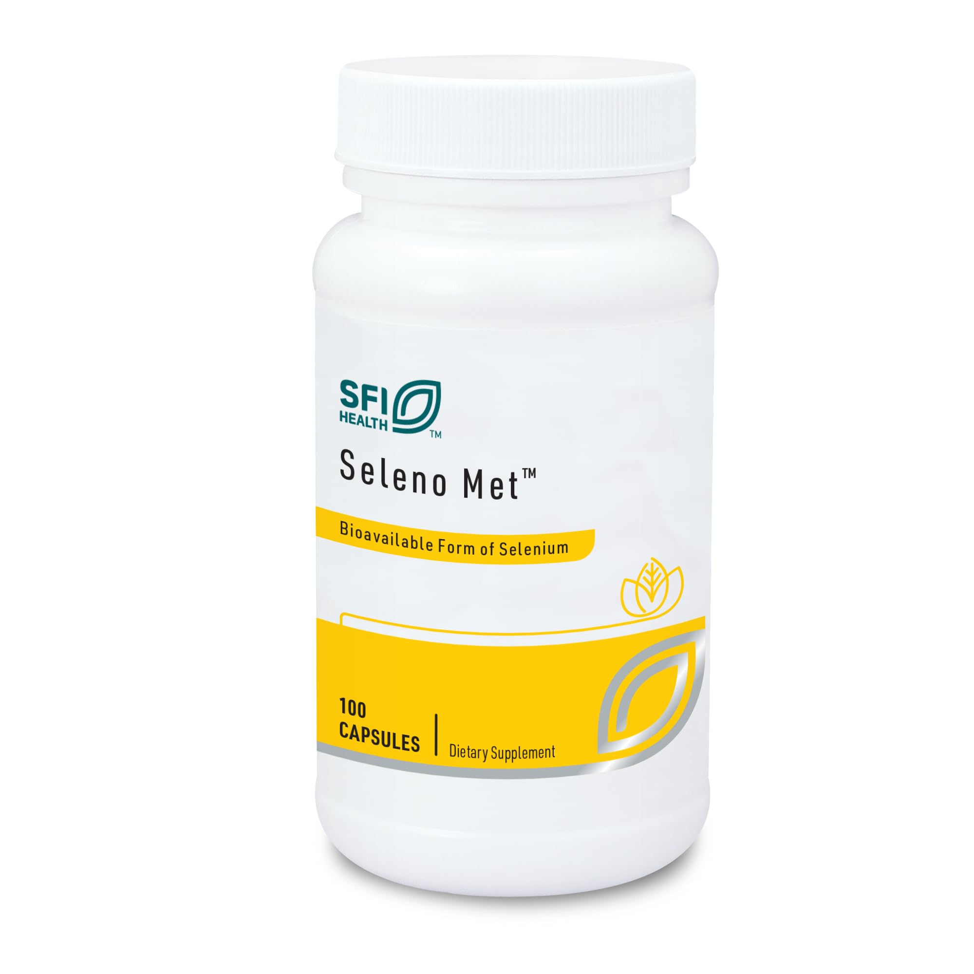 Klaire Labs SFI Health: Seleno Met 200 mg Selenium (L-Selenomethionine)
