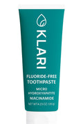 KLARI Fluoride-Free Toothpaste – 7.5% Micro-Hydroxyapatite & 1% Niacinamide | Clean Mint | 4.23 oz