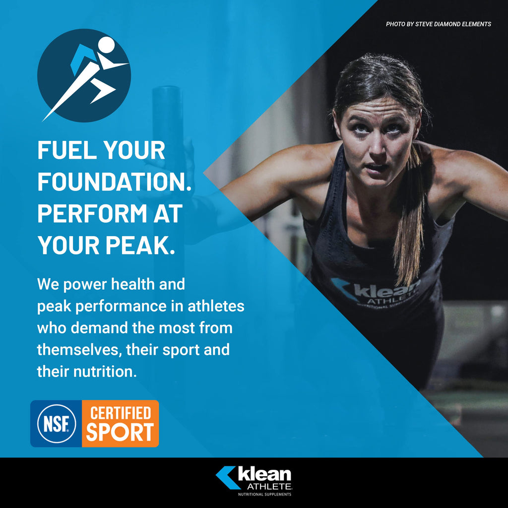 Klean ATHLETE Klean B-Complex – Energy & Cardiovascular Support | NSF Certified for Sport | 60 Vegetarian Capsules