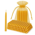 Kline Meditation Beeswax Candles — 20 Minutes of Relaxation, Made in USA (Refill)