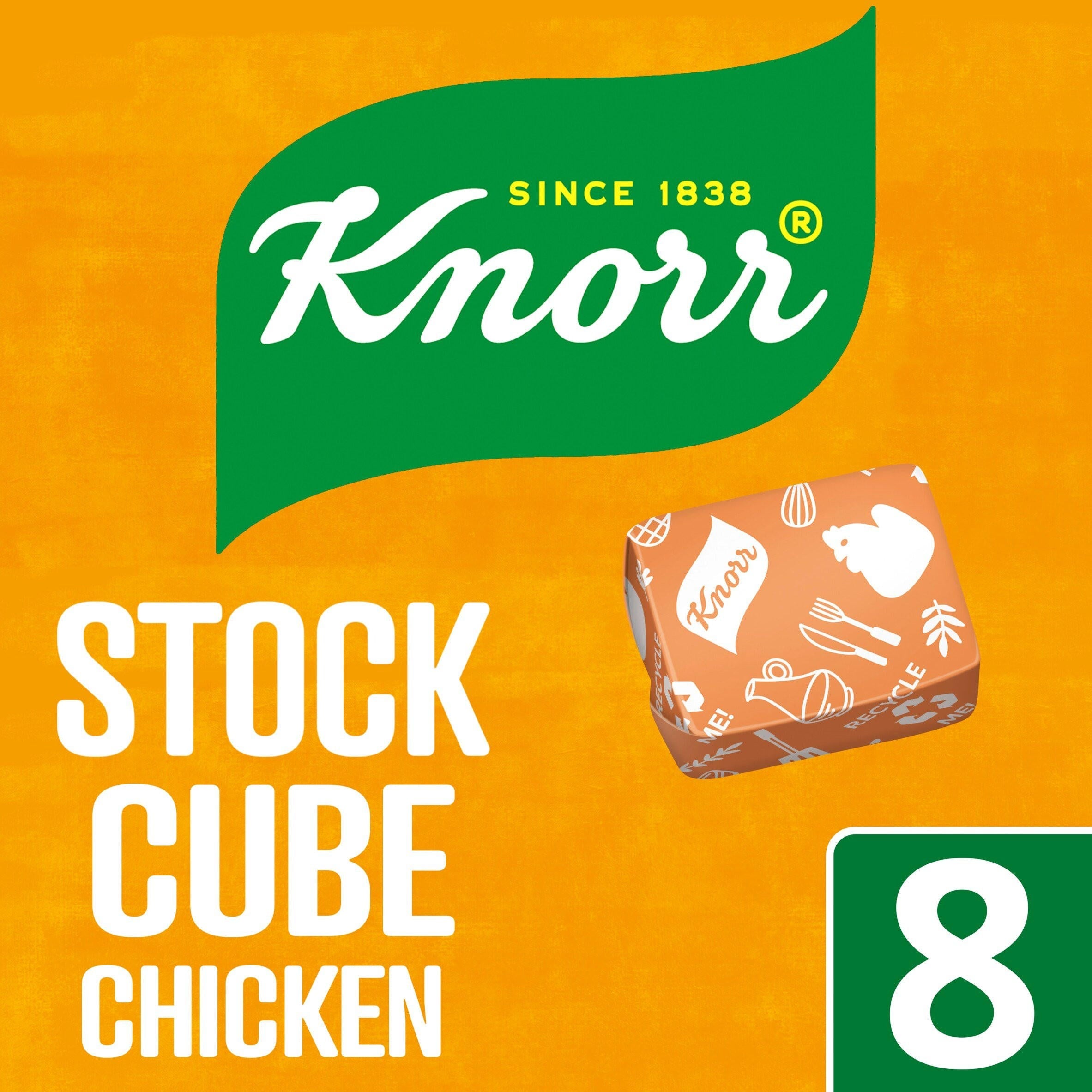 Knorr Stock Cubes Chicken 8 X 10g