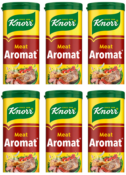 6 x Knorr Aromat Seasoning For Meat 85G