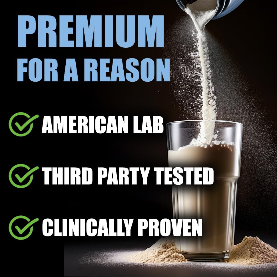 Knowman Labs Premium Collagen for Men – Coffee-Infused, 30 Servings