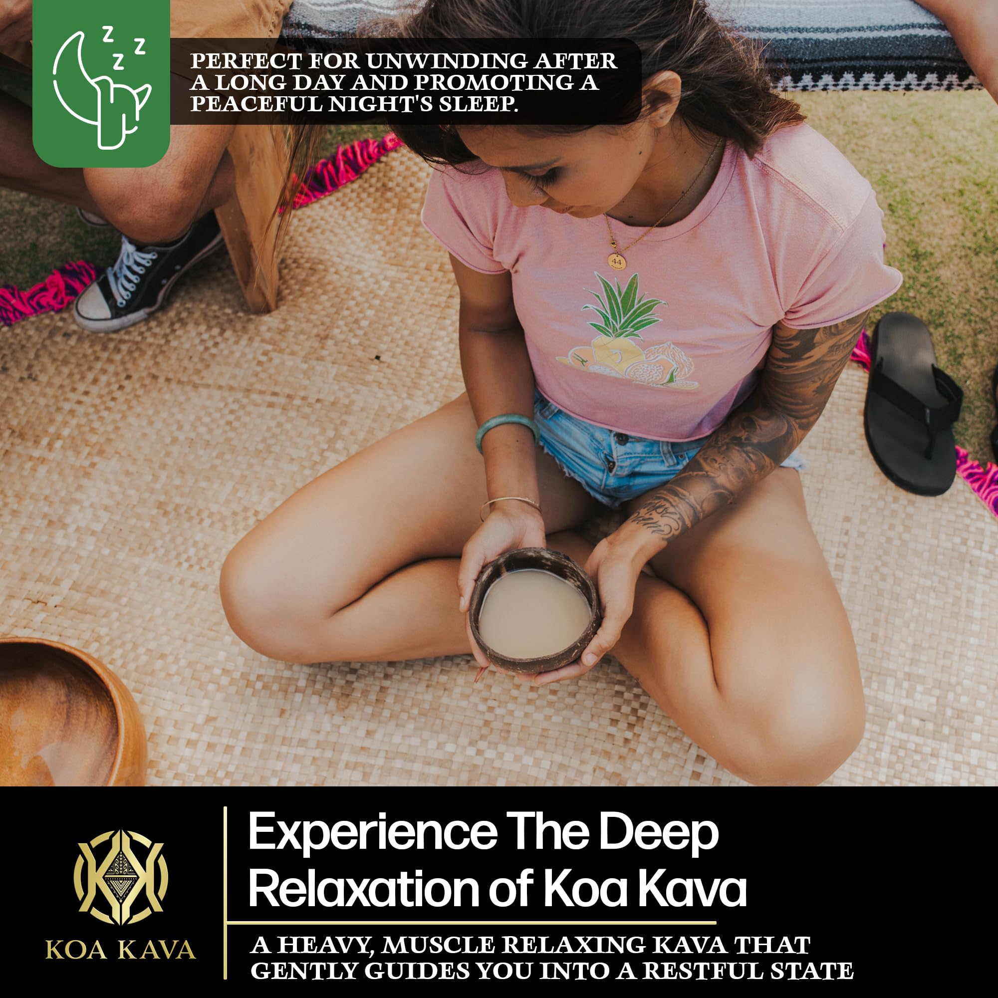 Koa Kava Vanuatu Kava Powder – 1kg Premium Noble Waka from Lateral Roots