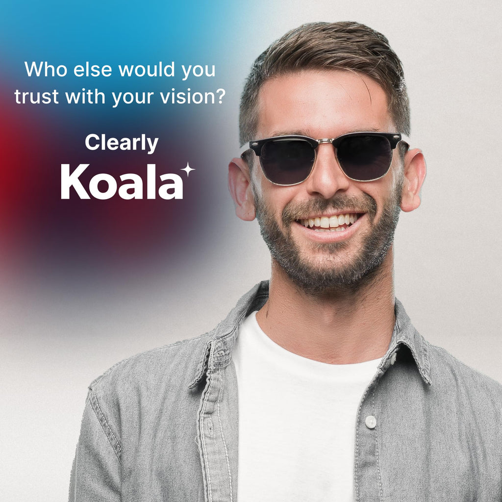 Koala Eyeglass Lens Cleaner Spray Kit - 2 Piece Set | Made in USA