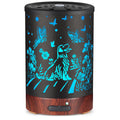 Essential Oils Diffuser | Aromatherapy Diffuser with 7-Color LED Lights | Auto-Off Humidifier