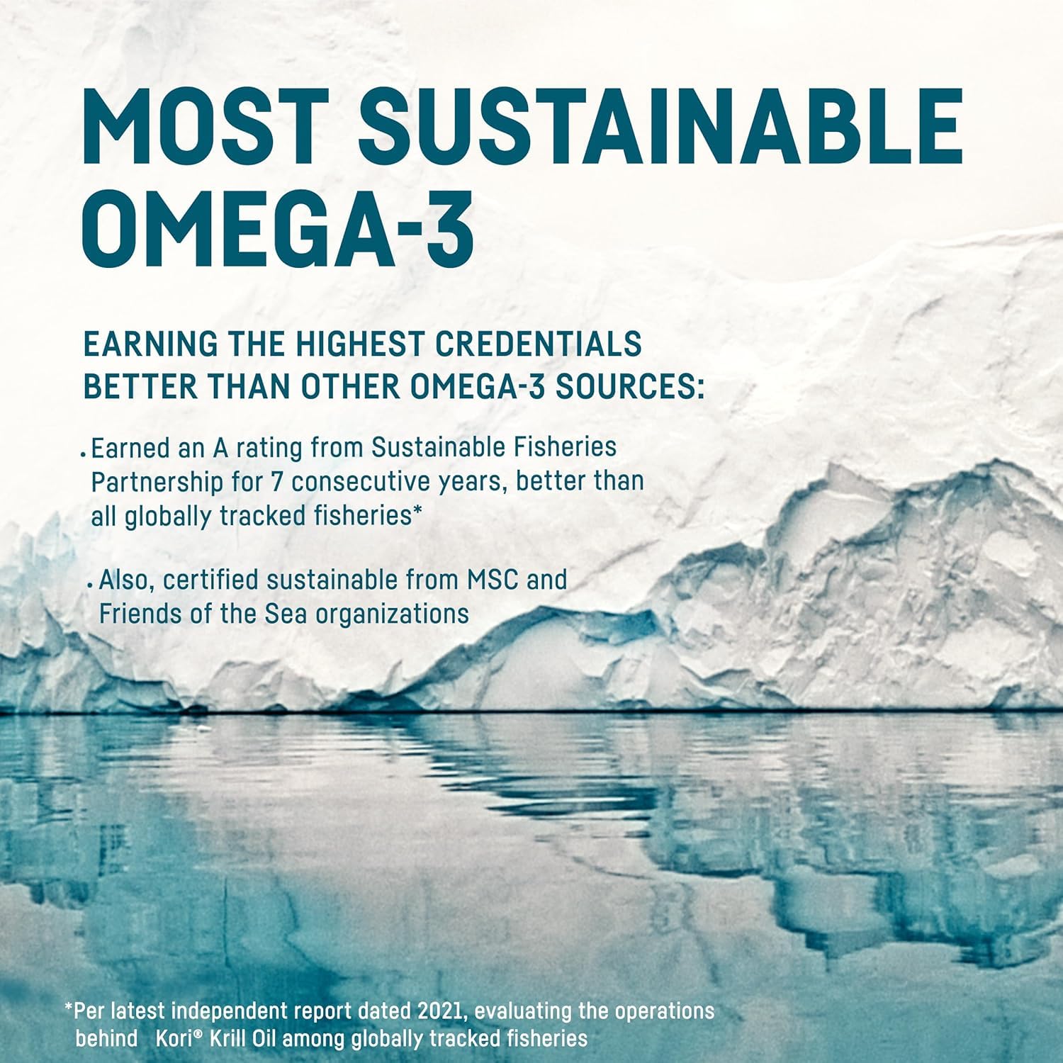 Kori Krill Oil Omega-3 Softgels – Superior Absorption Antarctic Krill, 400 mg, 270 Softgels (EPA & DHA)
