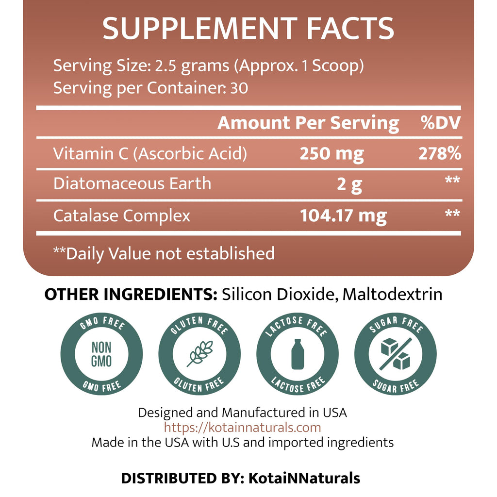 KotaiNNaturals PureRadiance Hair Revive Powder - Hair Growth & Collagen Support