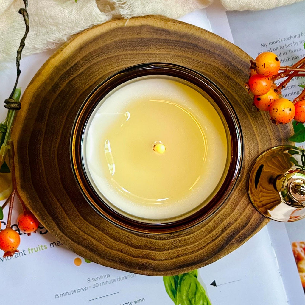 KOTKAS Lavender Eucalyptus Scented Candle – 8oz Natural Soy, Aromatherapy