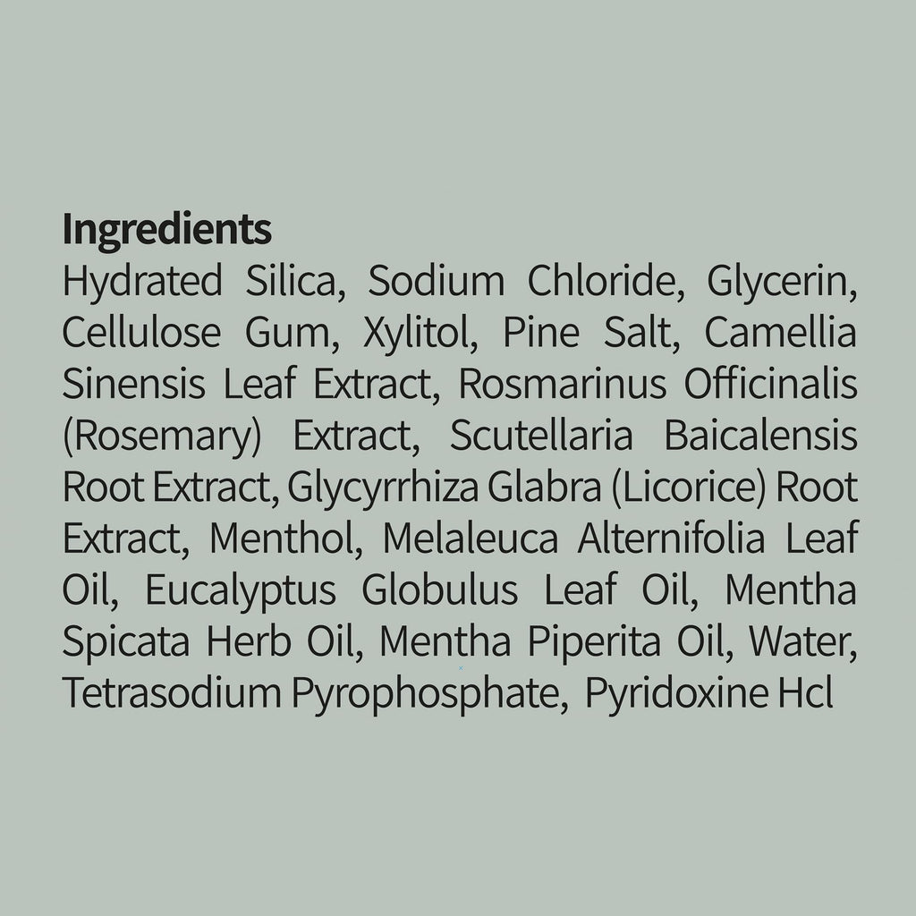 Koyuji Clean Breath Tea Tree Toothpaste - Fluoride Free, SLS Free, Foamless, Vegan | Natural Breath Care