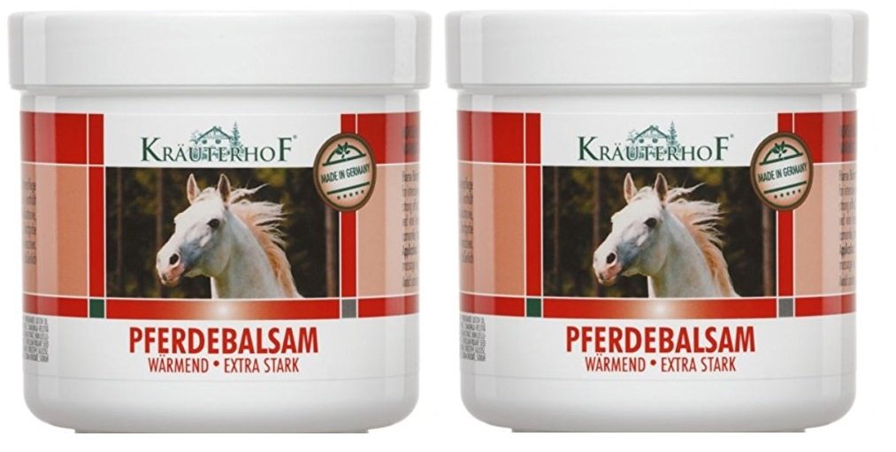Kräuterhof Horse Balm Extra Strong – 500 ml (2 x 250 ml) Massage Gel