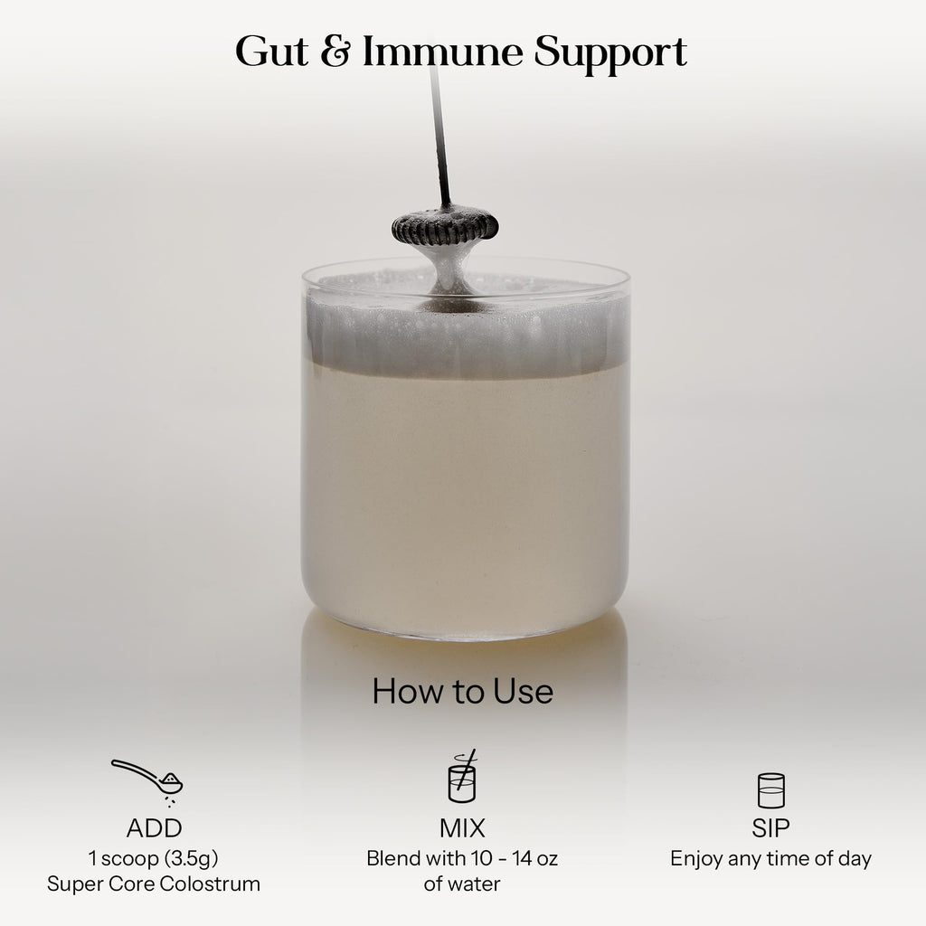 KROMA Super Core Dairy-Free Colostrum Powder — Gut Health & Immune Support