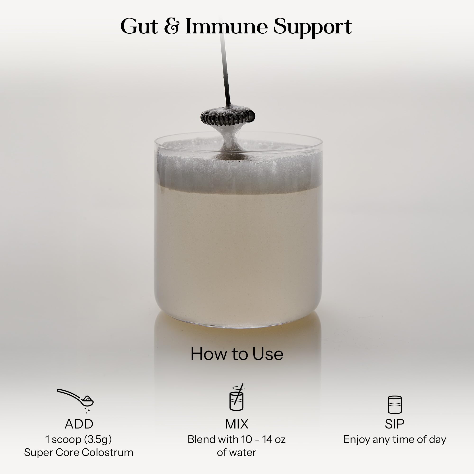 KROMA Super Core Dairy-Free Colostrum Powder — Gut Health & Immune Support