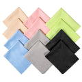 Kukifun 12 Pack Microfiber Cleaning Cloths – Premium Eyeglasses & Screen Cleaning Cloths (6 x 7 in)