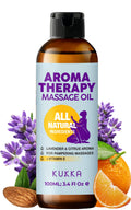 KUKKA Aromatherapy Massage Oil – Massage Therapy & Sore Muscles | 3.4 Fl Oz