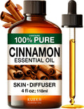 KUKKA Cinnamon Essential Oil 4 oz – Diffuser, Skin, DIY & Aromatherapy
