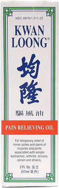 Kwan Loong Medicated Massage Oil 2oz – Menthol Pain Relief for Arthritis