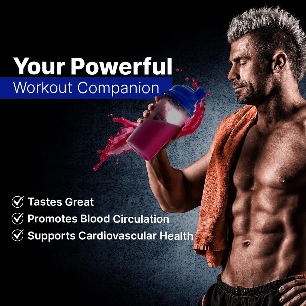 L-ARGININE PRO Supplement Powder | 90 Travel Packets | 5,500mg L-Arginine + 1,100mg L-Citrulline | Raspberry, Orange & Grape