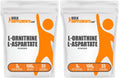 L-Ornithine L-Aspartate Powder – Gluten Free Amino Acid Supplement (3g/Serving, 100g Pack of 2)