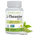 L-Theanine 200mg by Nature's Trove - 120 Vegetarian Capsules