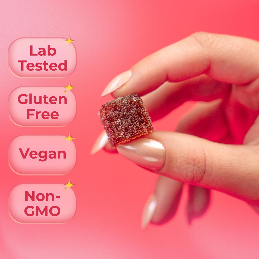 Stress Relief Supplements for Women & Kids — L-Theanine GABA, Rhodiola & Magnesium Gummies