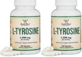 L-Tyrosine 1000mg per Serving – 120 Veggie Capsules (2-Pack) | Double Wood