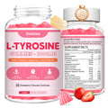 L Tyrosine Gummies 2-Pack – 10-in-1 L-Tyrosine + L-Theanine, B6 & D3 (Strawberry, 120 Ct)