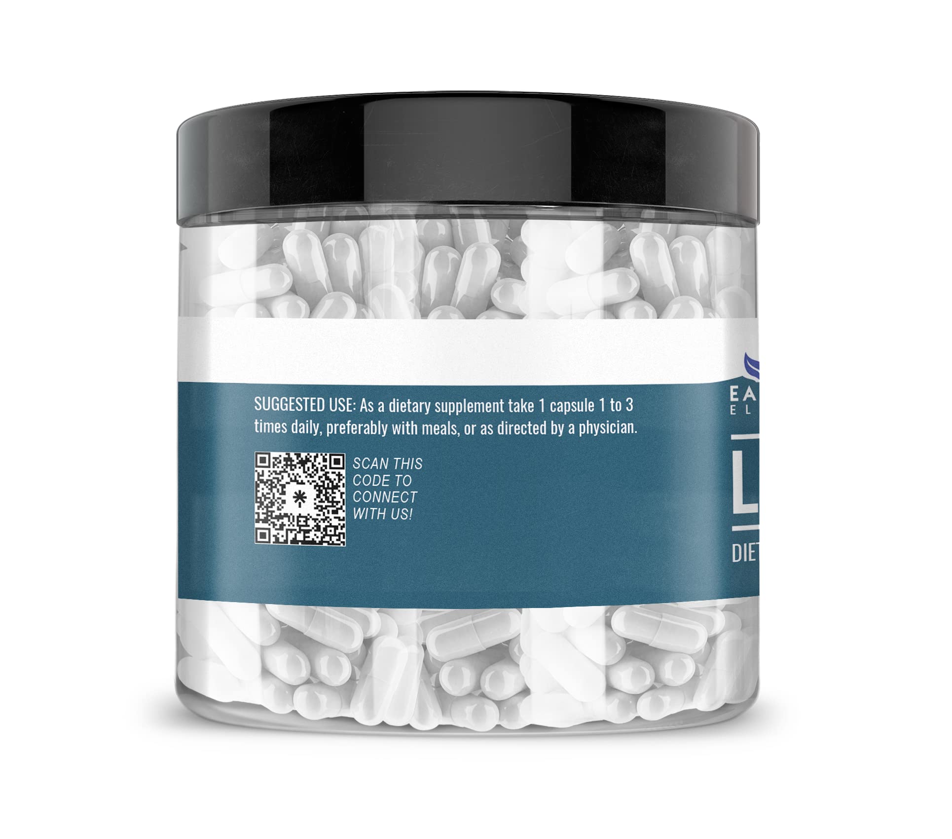 Earthborn Elements L-Alanine 200 Capsules – Pure, Undiluted, No Additives