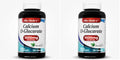 Calcium D-Glucarate 1000mg - 120 Caps (Pack of 2) | Detox & Hormone Support