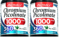 Lab | Chromium Picolinate 1000mcg - 360 Tab Pack (2 Bottles) | Ultra High Absorption | Chromium Supplements