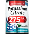 Lab Potassium Citrate 400 Capsules – 275 mg | Ultra High Absorption Potassium Supplement