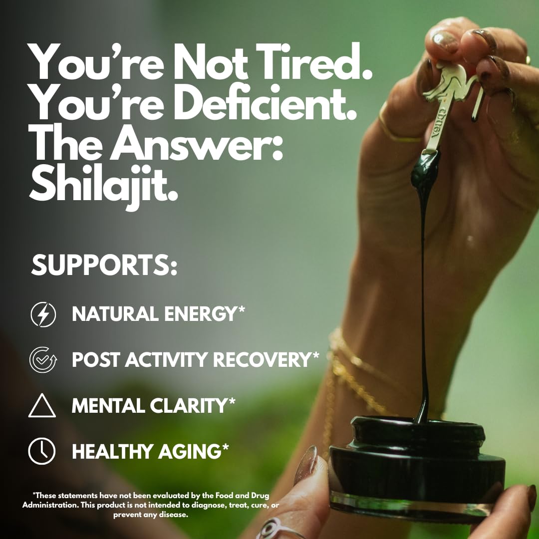 Chuga Shilajit Authentic Himalayan Shilajit Resin – Grade A, 150 Servings per 35g Jar (Pack of 12)