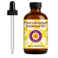 Labdanum Essential Oil (Cistus ladaniferus) with Glass Dropper – Pure, Steam Distilled, 120ml | dève herbes