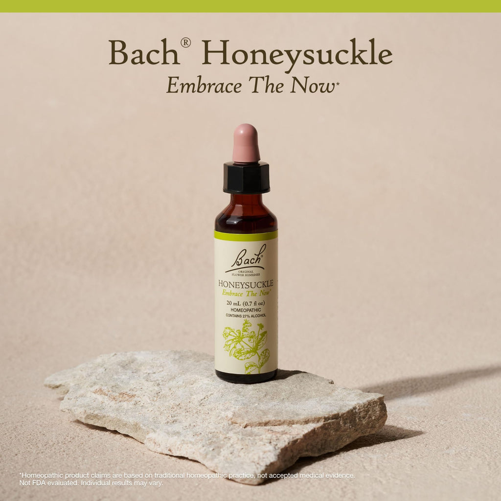 Bach Honeysuckle – Embrace The Now | Flower Remedy for Emotional Balance, 20mL