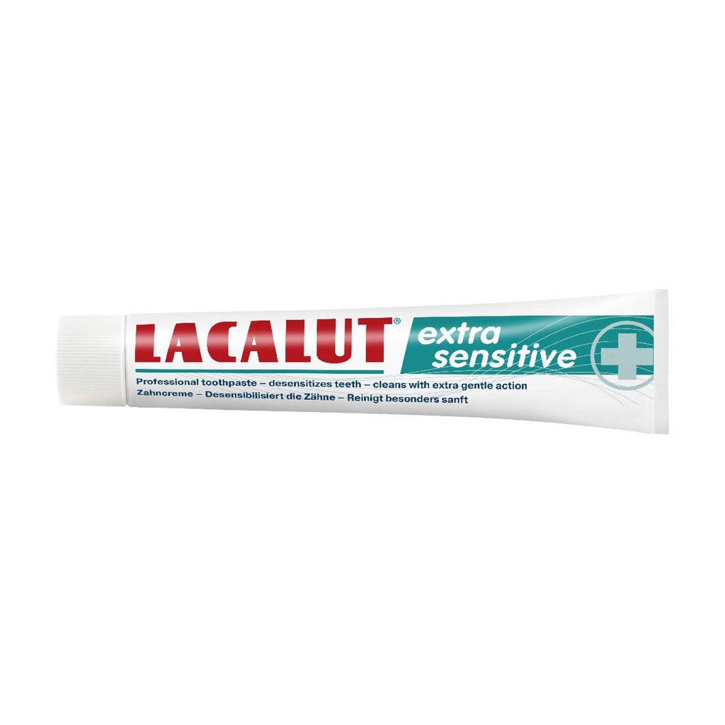LACALUT Extra Sensitive Toothpaste – Repair & Protect Sensitive Teeth (2.5 oz)