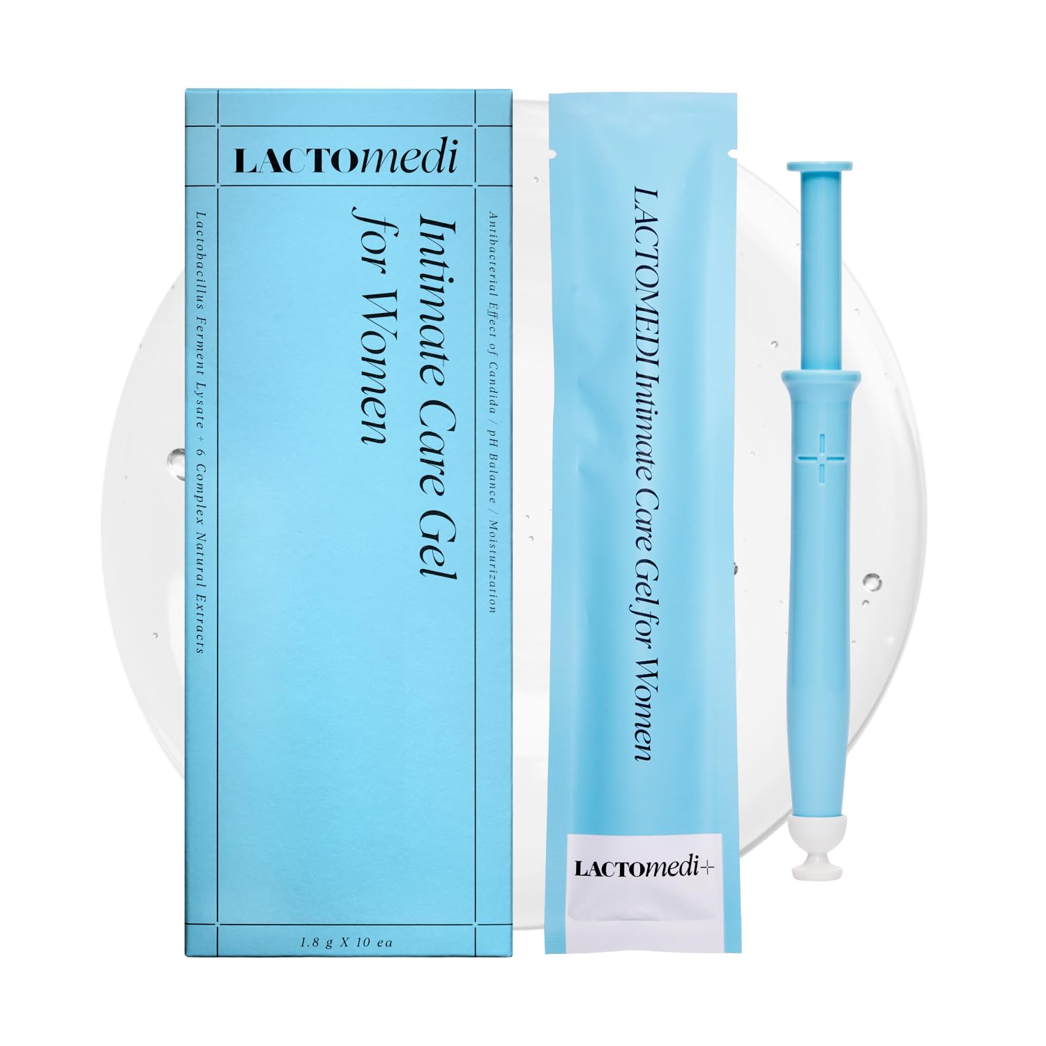 LACTOMEDI Intimate Care Gel — 10-Day Vaginal Probiotic Pack for pH Balance