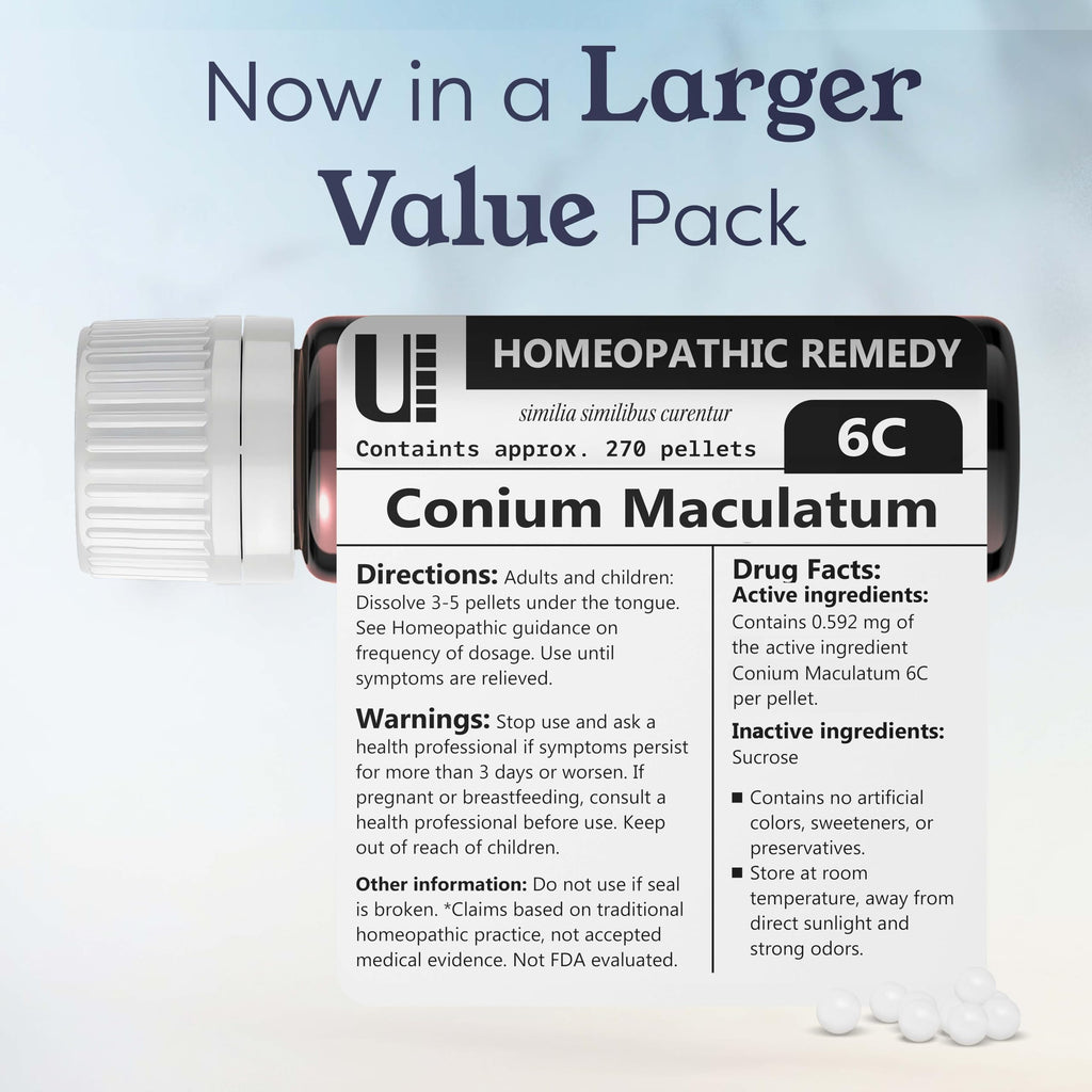 Conium Maculatum 6C Homeopathic Remedy, 270 Pellets | Urenus