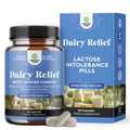 Lactose Intolerance Pills - 60 Days Supply | Fast Acting Dairy Digestive Enzymes