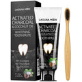 Lagunamoon Charcoal Toothpaste for Sensitive Teeth – No Peroxide