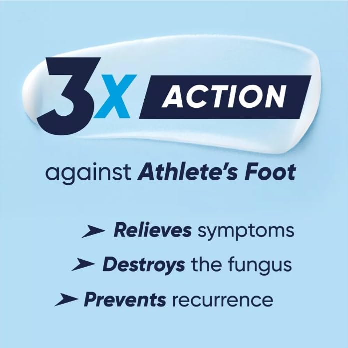 Lamisil 1 Week Athlete’s Foot Treatment 3PK | Antifungal Cream with 1% Terbinafine Hydrochloride