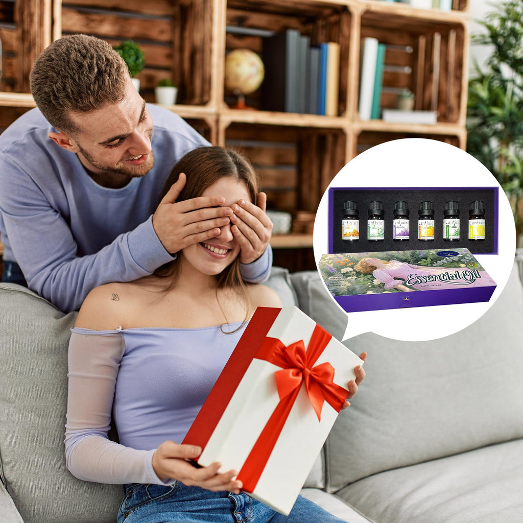 Lantixin Essential Oil Blends 6-Pack | Aromatherapy Oils
