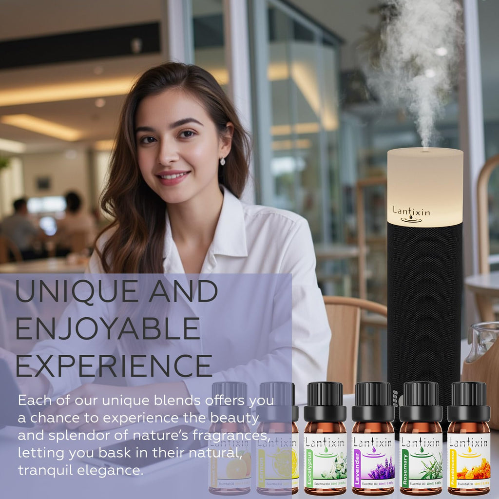 Lantixin Essential Oil Blends 6-Pack | Aromatherapy Oils