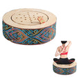 LANYANZI Smokeless Moxa Cone Burner Box – Wood Moxibustion Stool for Hips & Abdomen