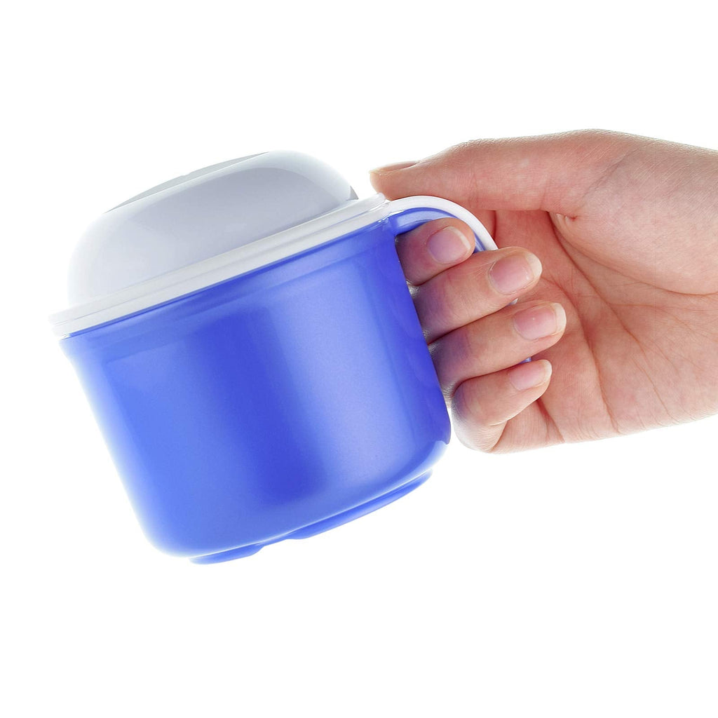 Large Denture Bath Cup with Lid & Filter – 10.6 oz (300 ml) Denture Soaking Box