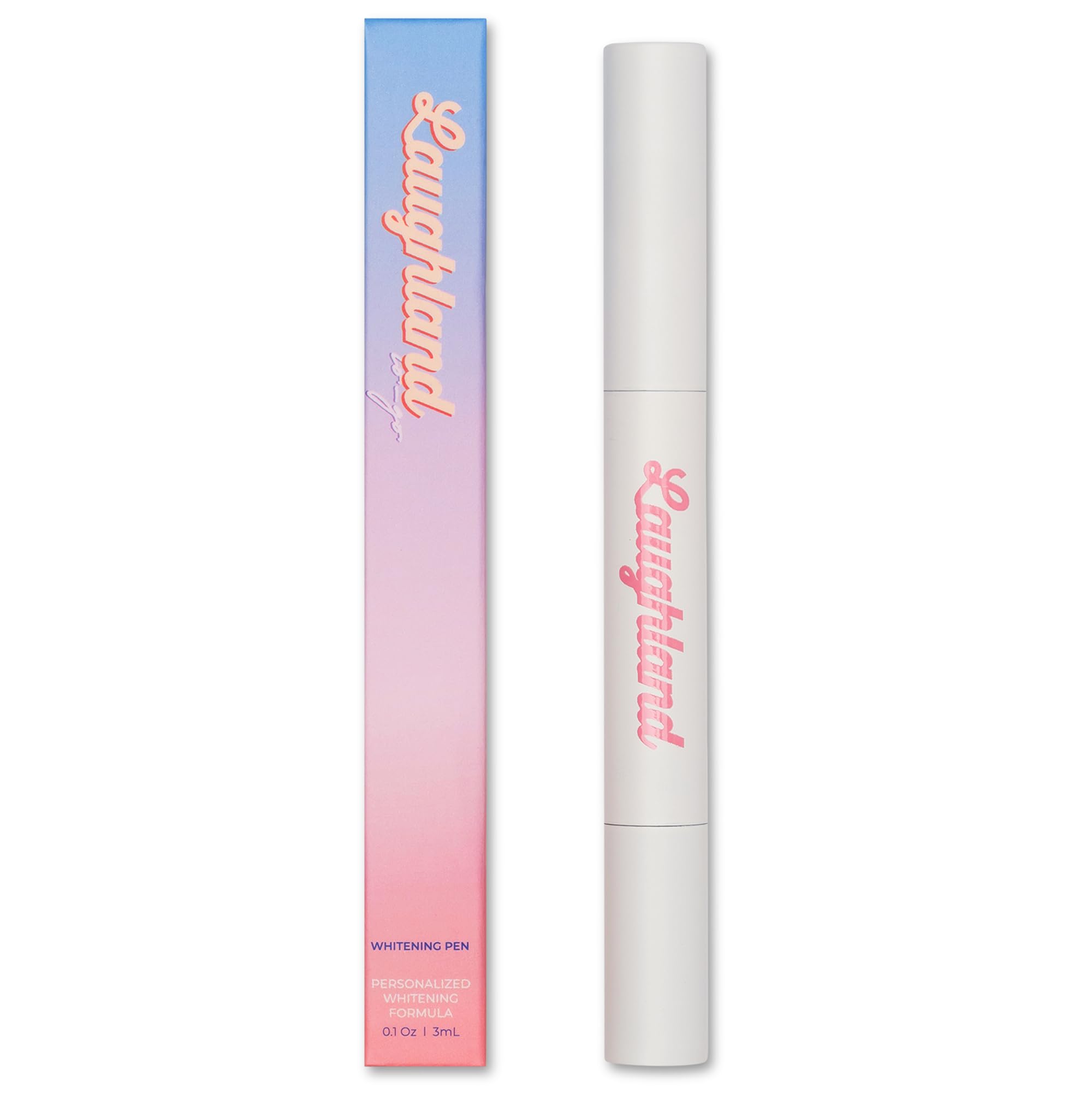 Laughland Everyday to Go Whitening Teeth Pen – 8% Hydrogen Peroxide, Gentle on Sensitive Teeth, 6 Treatments